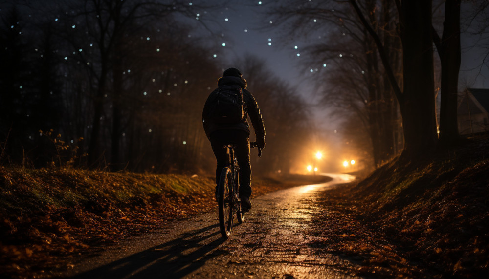 Il ciclismo notturno, un'avventura sotto le stelle